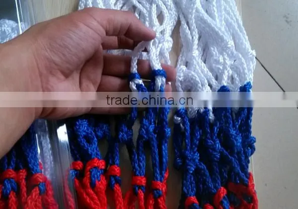 High Quality White and Red Blue Basketball Nets photo-2