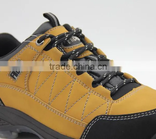 Yellow Low Cut Safety Work Shoes With Steel Toe photo-5