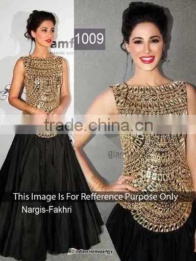 BLACK GEORGETTE SALWAR SUIT photo-3