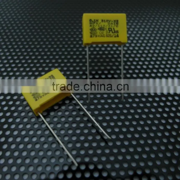 Taiwan Class X2 Capacitor 310VAC 0.1uF Pitch 15 for Adsl Cable Modem photo-5