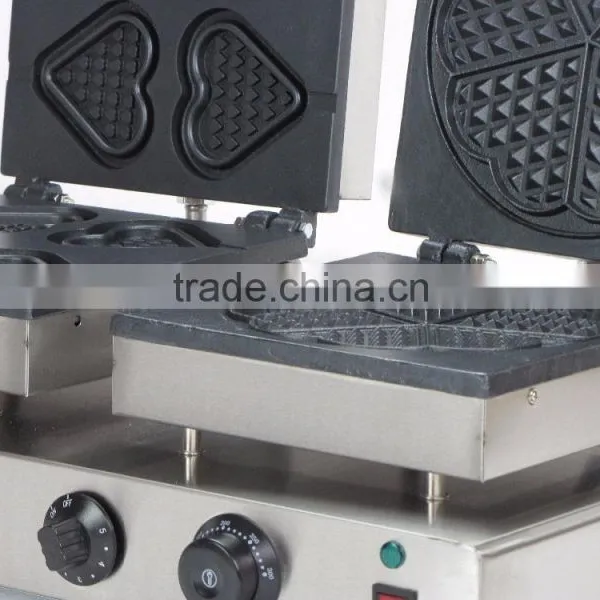 Two Bakers Heart Shaped Electric Waffle Machine / Lolly Waffle Maker photo-4