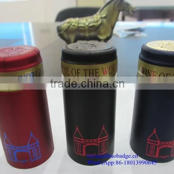 Pvc Cap Seal Shrink Wrap Bottle Labels for Capsule photo-6