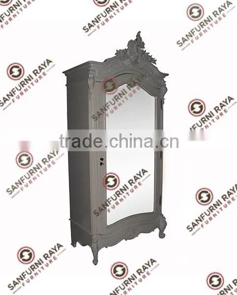 French Style Armoires or Wardrobe One Door photo-2