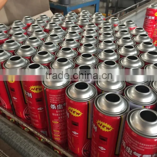 Refillable Aerosol Can Anti Insect/termite/moth 600ml Tinplate Packaging China