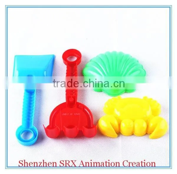 Wholesale Custom Outdoor Plastic Beach Sand Tool Toys Digger Molds Spade Kids Beach Sand Toys photo-3