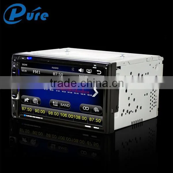 Universal Double Din Car DVD Player With USB SD AUX Radio Bluetooth Double Din Car Stereo photo-4