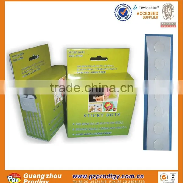 self -adhesive dots, double side dots,sticky dots