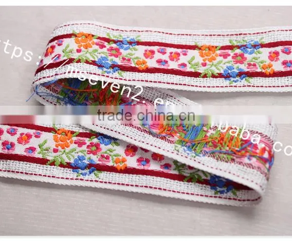 Newest Design Ethnic Jacquard 1.25 Inch Nylon Webbing for Garment photo-4