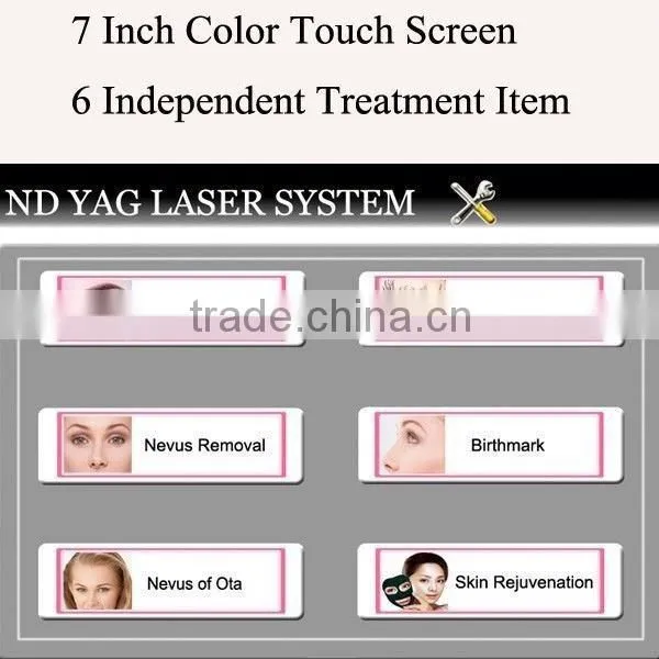 Best China Hot Sale!! Super Fast Color Touch Screen Laser Tattoo Removal q Switch 10HZ photo-2