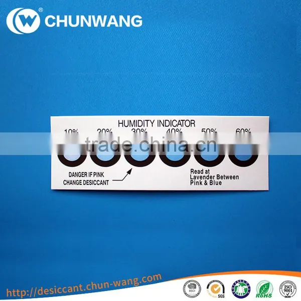 Best Price 6 Dots Cobalt Free Humidity Indicator Card for Electronic Products photo-3