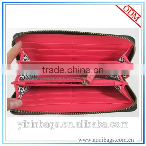 Hot Selling Ladies Fabric Long Wallet, Purse New Design WT017 photo-3