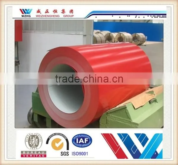 Weizhengheng Color Coated Steel Coil EN10169 Pre Painted Ppgi Coil/color Steel Coil photo-2