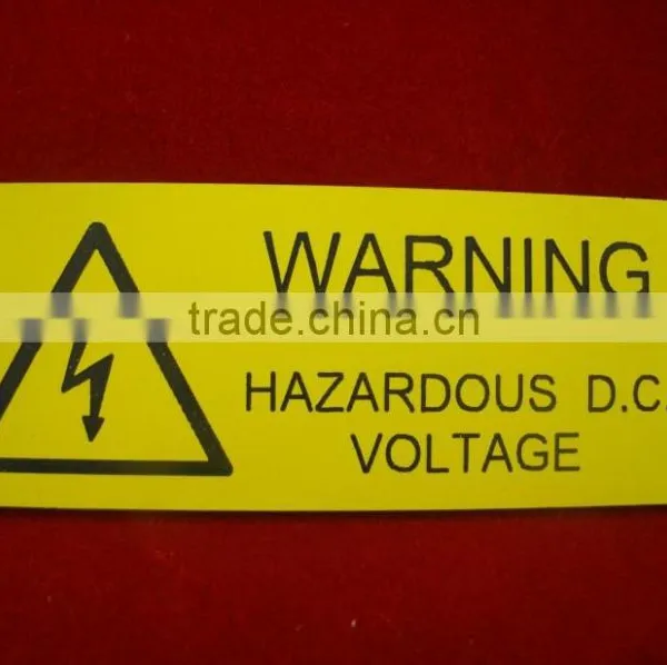 Solar ABS Plastic Warning Tag photo-4