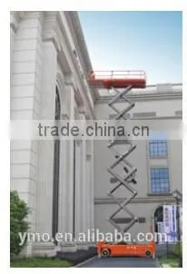 JCPT1912HD/2212HD Self-Propelled Rough-Terrain Scissor Lifts -- HK Mingyang photo-2