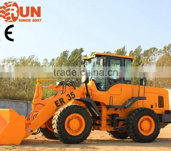 3 Ton Construction Machinery Bucket Wheel Loader With E-Mark Seat For Sale photo-2