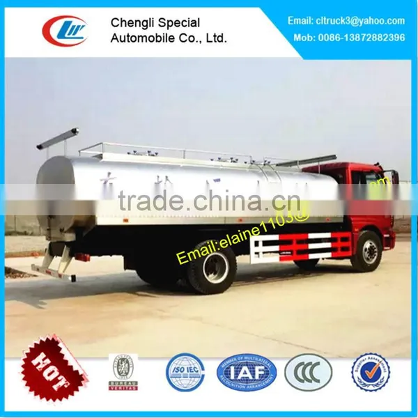 Foton 15000litres Fresh Milk Tank Truck,milk Truck for Sale photo-4