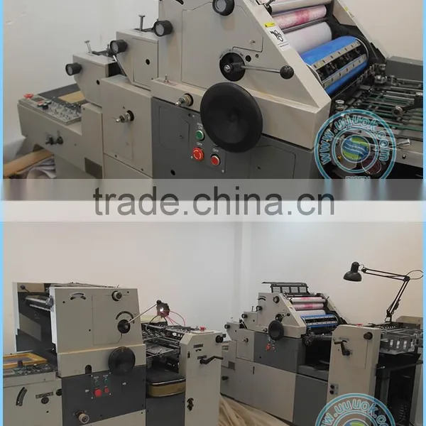 High Precision Double Coding Single Color Offset Printing Machine Price photo-5