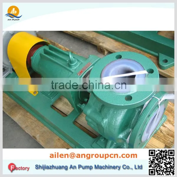 IHF Centrifugal Chemical Nitric Acid Tefulong Fluorine PTFE Pump photo-3