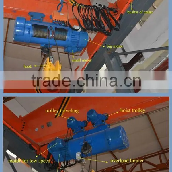 CE Certificate 240V Hot Selling Small Electric Hoist and Best Quality Electric Wire Rope Hoist photo-3