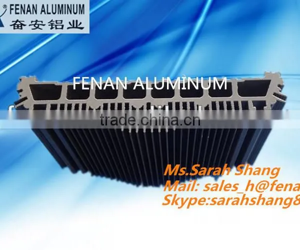 6063 Round Anodized Aluminum Extrusion LED Heat Sinks photo-6