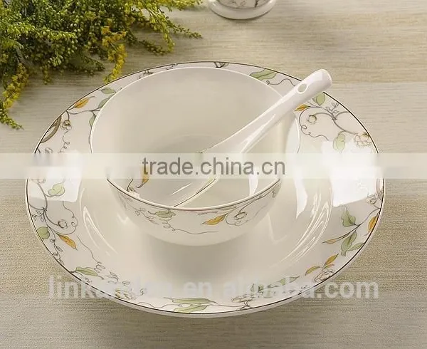 SP1534 High Quality Bone China Soup Spoon photo-3