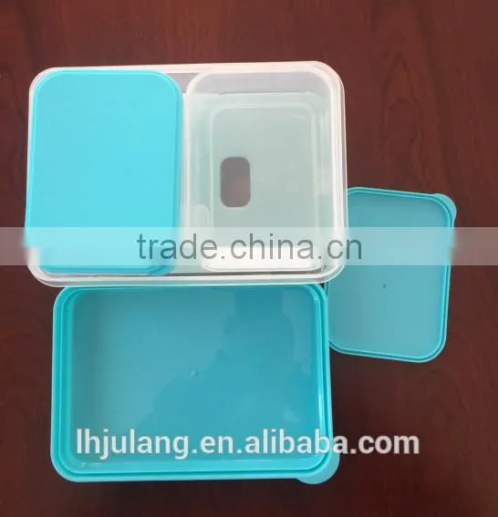BPA FREE Plastic Lunch Container With Cooler Pack / Plastic Lunch Container With 4 Parts photo-2