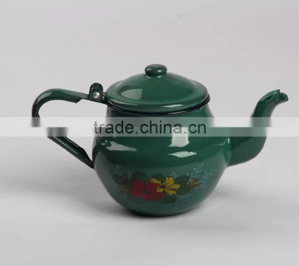 Hot Sale 9-14cm Enamel Small Tea Kettle Enamel Tea Pot photo-5