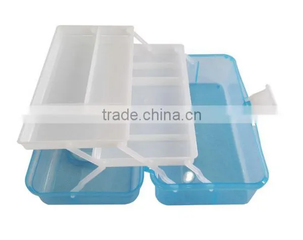 2017 Hot Selling Art Tool Container Box, Caddy Box With Tiered Compartments, Plastic Tool Box photo-3