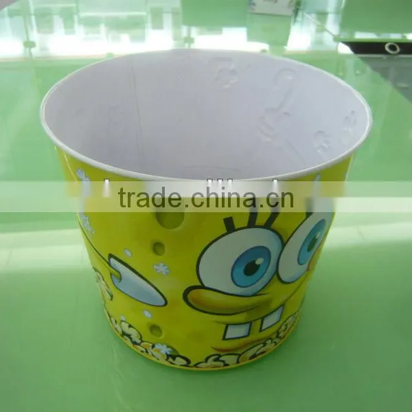Popcorn Packing Tin Bucket photo-5