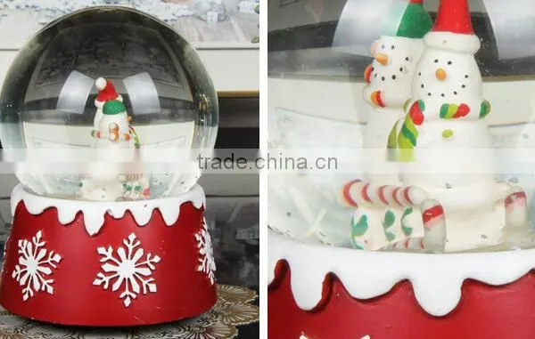 Christmas Decoration Snow Water Globe Snow Water Globe Crafts photo-2