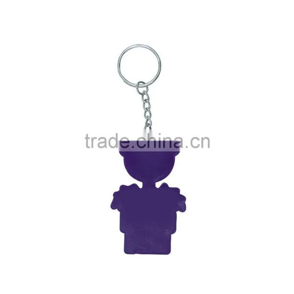 Best Quality Wholesale Rubber Customize Designs Keyrings Silicone Keychain Keyring Gift photo-2