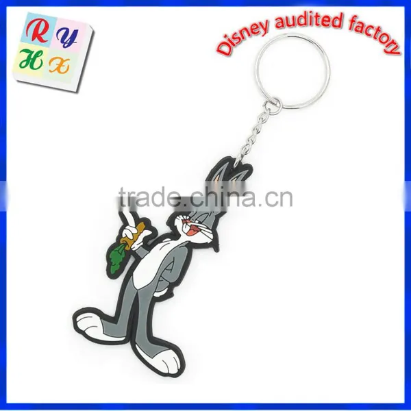 The Best Christmas Gift Lovely Animal Shape Silicone Keyring photo-2