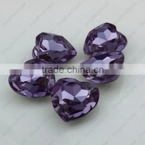 Heart Crystal Ring Stone Making Manufacture photo-2