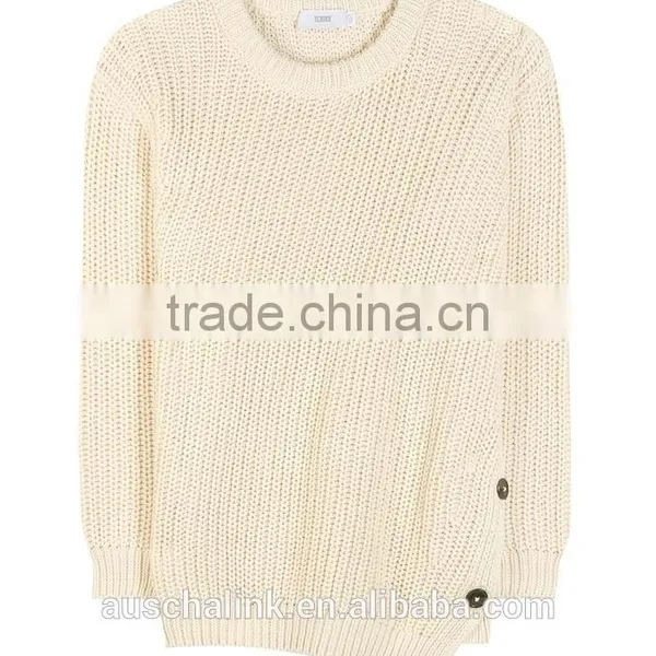 Fashion Design Elegant Girls South 100% Cotton Sweater photo-4