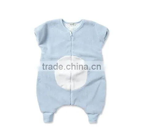 Davebella2014 Autumn Male Newborn Baby Coral Fleece Kick Sleeping Bag for db 76 photo-2