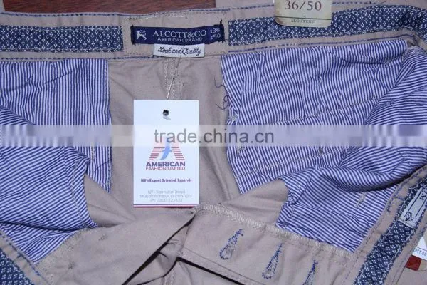BRANDED MENS KHAKI SKINNY PANT photo-5