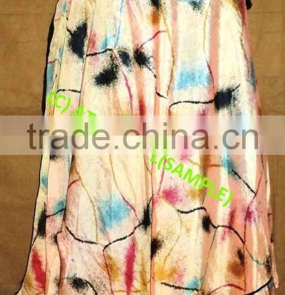SILK SARI SKIRT