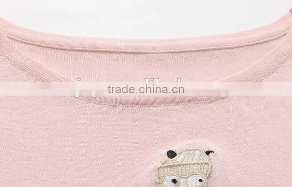 2016 New Fashion Half Sleeve Casual Women T-shirt Wholesale photo-4