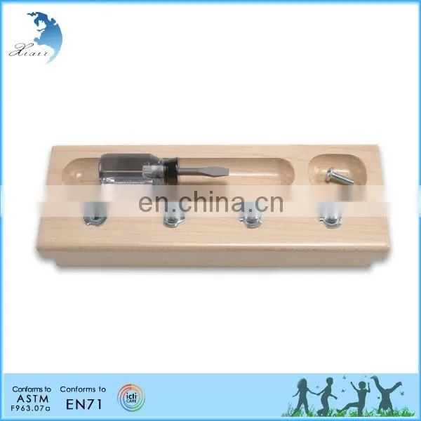 Chinese Montessori Materials Wooden Moving Child Educational Toys photo-3