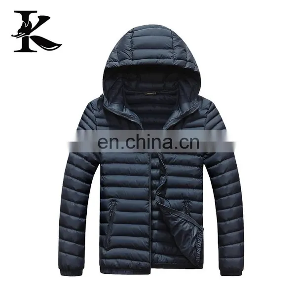 High Quality Man Nylon Padded Winter Jackets Coat photo-2