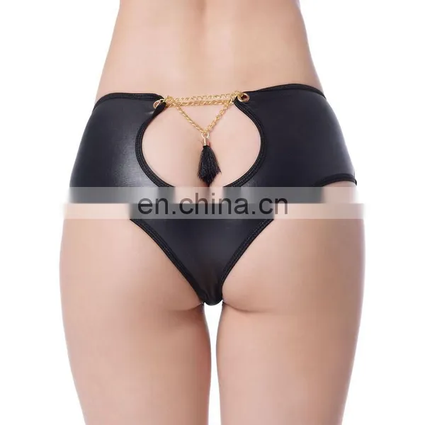 Leather Sexy New Design Hot Super Size Sex Women Under Panty photo-3