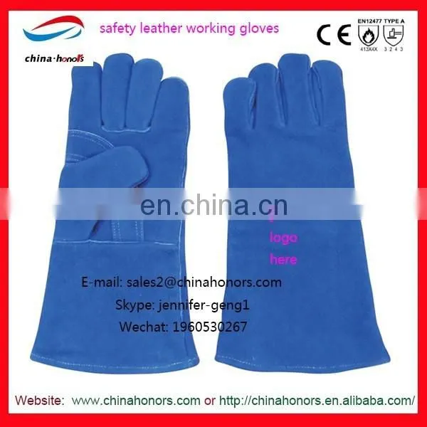 Leather Gloves Top Quality Work/gloves for Welders photo-2