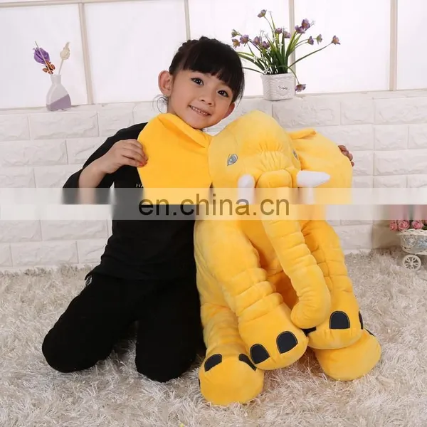 Lovely Promotion Gifts Soft Animal Stuffed Colorful Elephant Soft Pillow Plush Toys photo-5