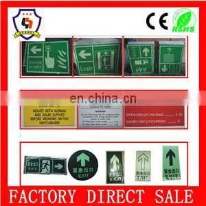 30x30cm/36x36cm (customized) China Road Traffic Signs Factory Warning Labels and Signs in School(warning Sign-015)