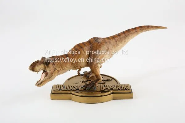 Jurassic Park T.rex PVC Injection Molded Dinosaurs With Hand Painted photo-5