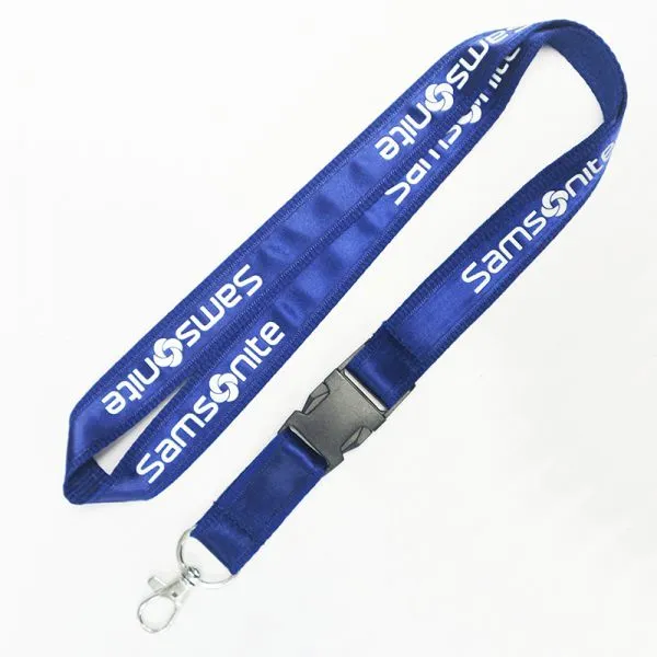 Wholesale Personalized Cheap Double Sided Layer Silk Screen Printing Lanyard Promotional Bright Color Printed Lanyard photo-2
