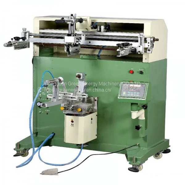 Curve &Flat Screen Printing Machine for Round Bottle