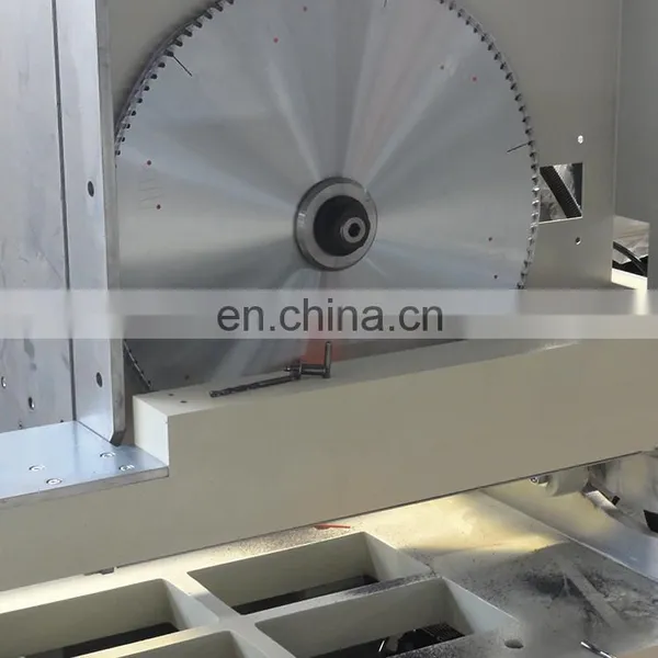 Cutting Aluminum Frame And PVC Machine CNC Precision Mitre Double Head Miter Saw photo-3