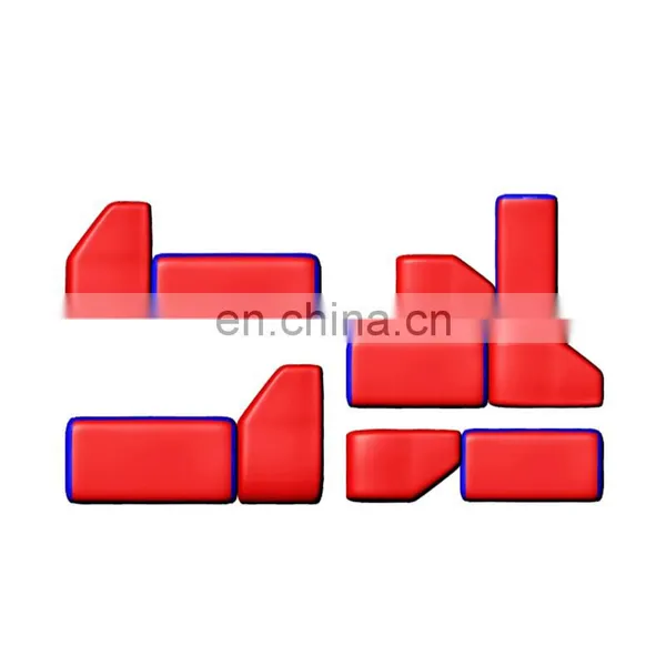 CS Game Archery Equipment PVC Inflatable Wall Lasertag Speed Ball Bunkers Set Air Soft Paintball Obstacle Bunker For Sale photo-2