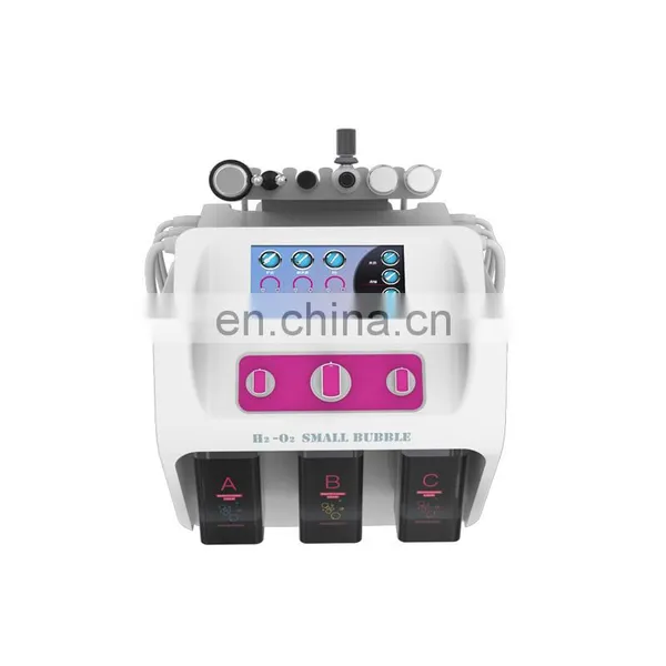 Hot Selling W60 Korea Skin Care 6 in 1 Aqua Peel Small Cleaning Bubble Hydro Facial Beauty System Dermabrasion Peel Machine photo-2